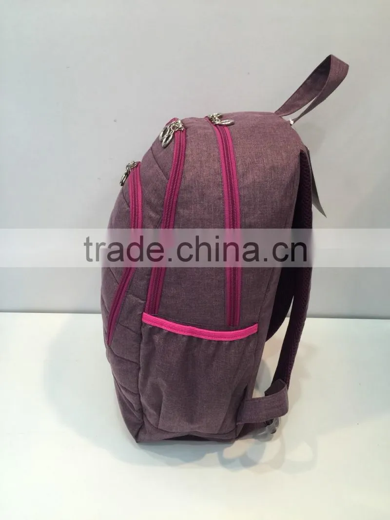 2017 hot sales wholesales custom fashion backpack bag lady
