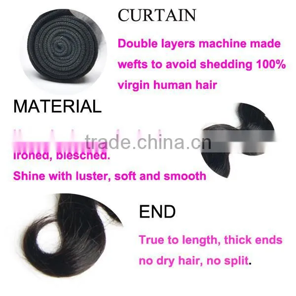 Human Hair Extensions Virgin Peruvian Deep Wave Hair Crochet Braids With Human Hair