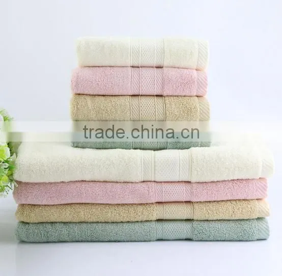 Bamboo Fiber Fabric Shower Towel