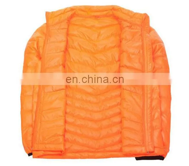 wholesale factory price men's winter down jacket made in china