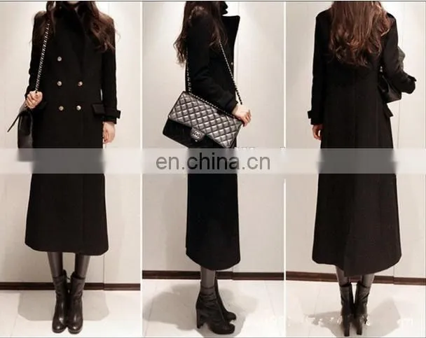Top grade new trendy women winter jean long jacket