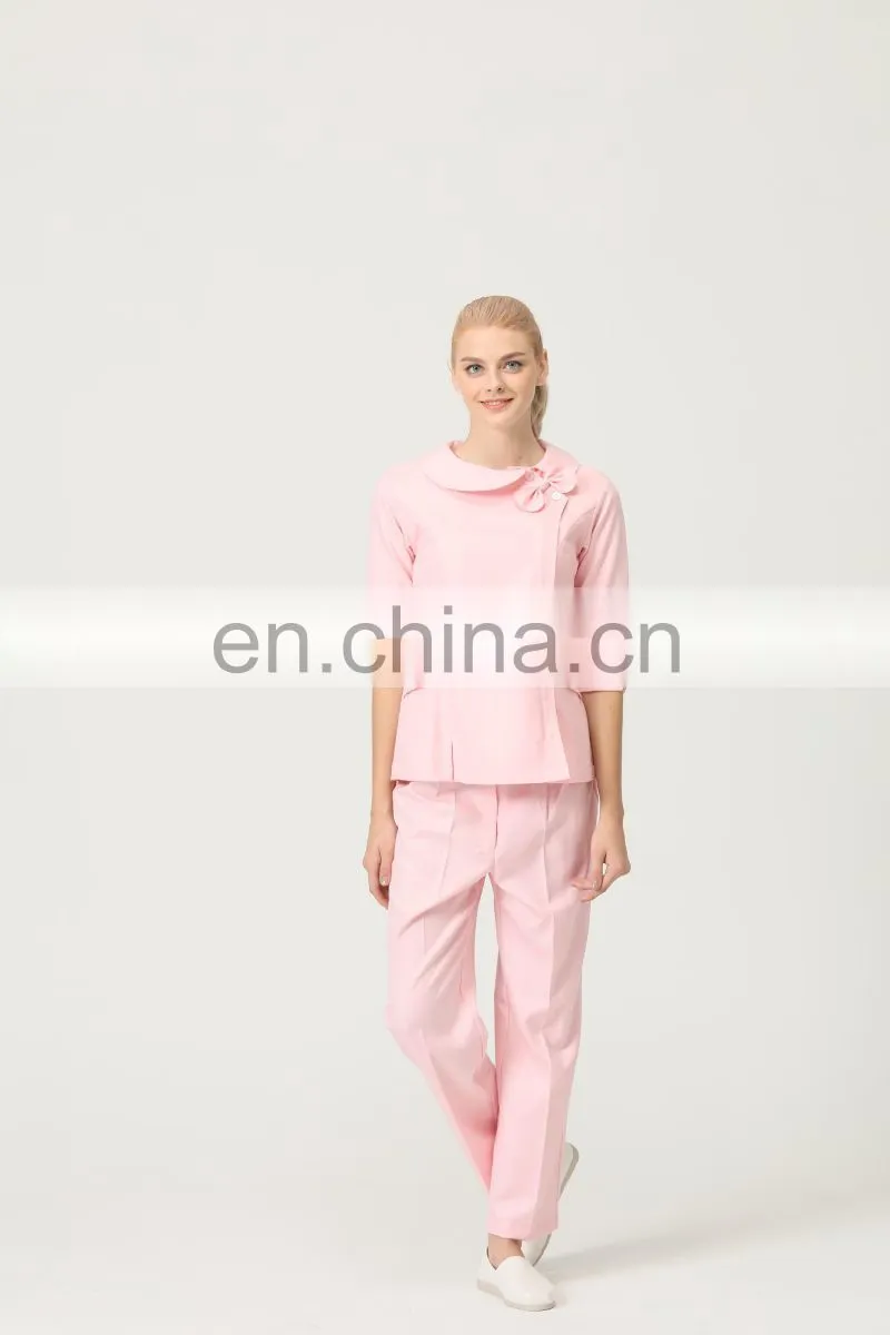 Durable Pediatric Dental Scrub To Dentist And Nurse In Dental Clinic