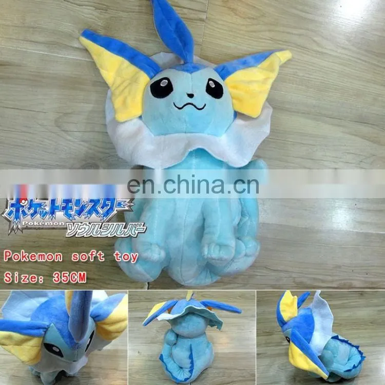 Pokemon Plush Vaporeon 35cm Plush Wholesale Fashion Anime Hot and New Style
