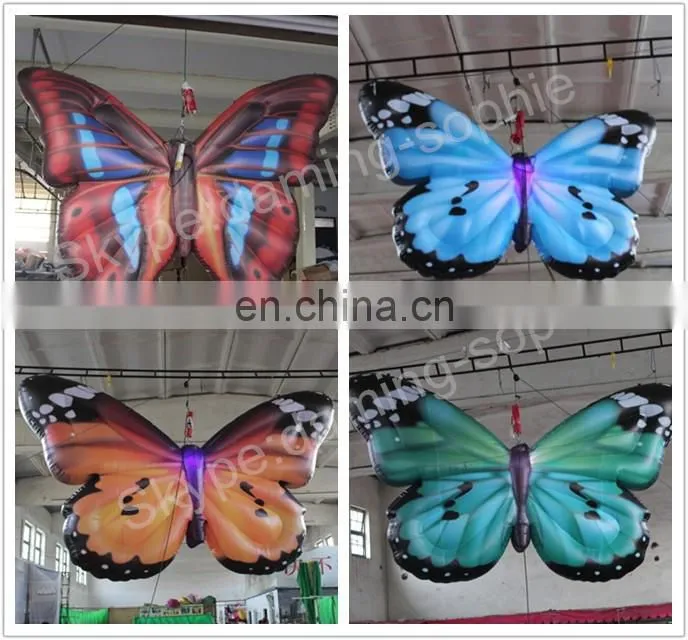 inflatable butterfly for club decoration