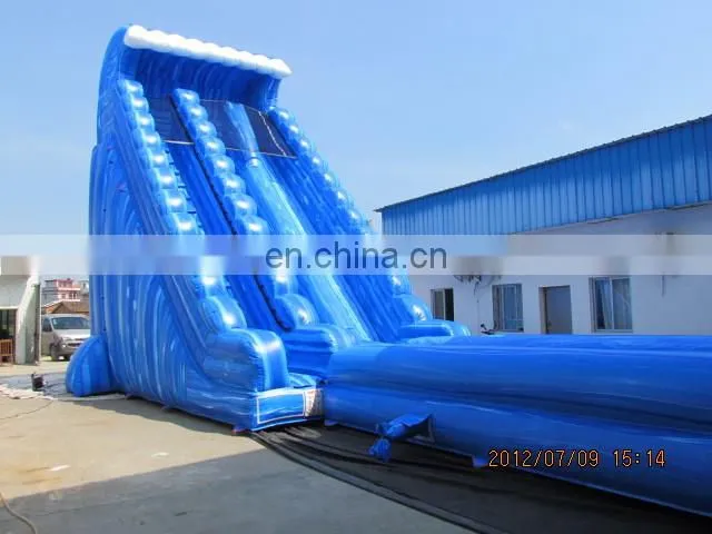 giant inflatable water slide for adult/used playground slides for sale