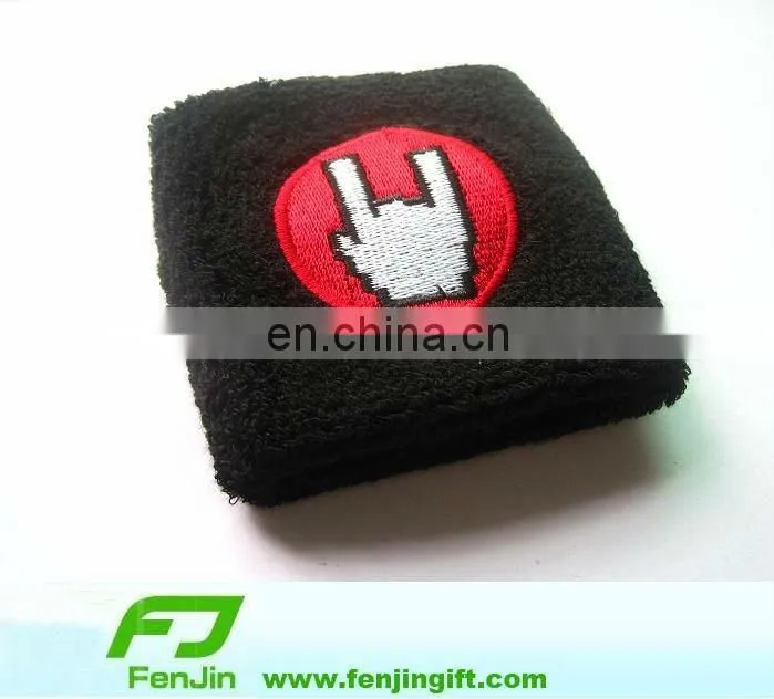 sport wristband terry zipper sweatbands