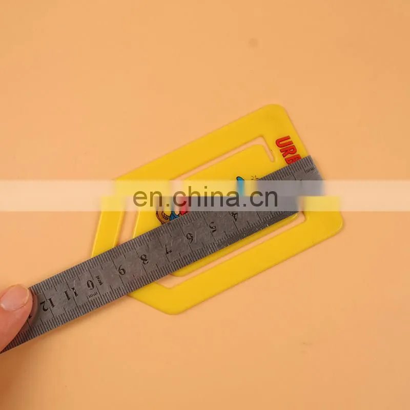 BSCI hot selling plastic advertising paper clips
