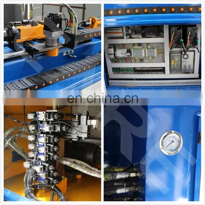 DW75CNC China hydraulic cnc pipe bender machine, used tube bending machines for sale, square pipe bending machine