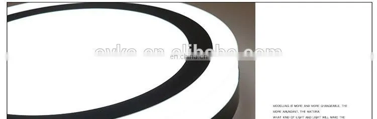 Creative Round Atmosphere LED Ceiling Light Modern Simple Living Room Lamps for Bedroom Study room