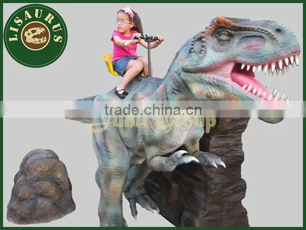 Lisaurus-V get on horse rider