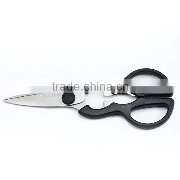 Easy Grip Soft Grip Kitchen Scissor - Black/blue (set Of 3