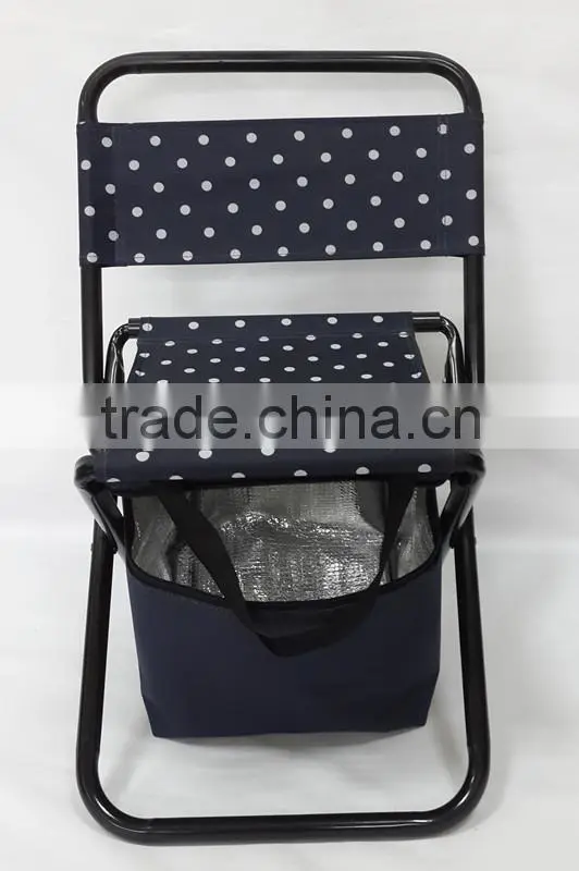 Folding portable hammock with steel tube frame stand with utility pocket