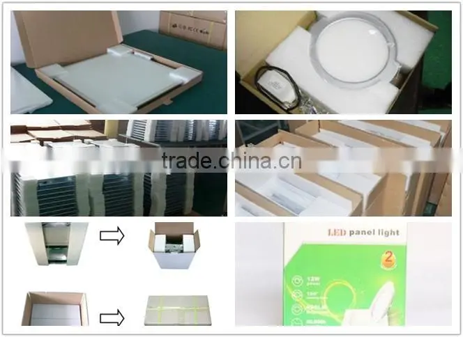 2016 hot COB round panel light led dimmable downlight for housing