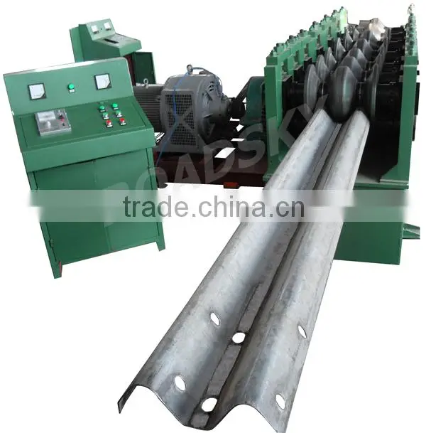 Motorway Zinc Coating Double Beam Flexible Guardrail