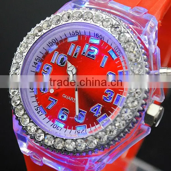 slide watches &silicone wholesale china