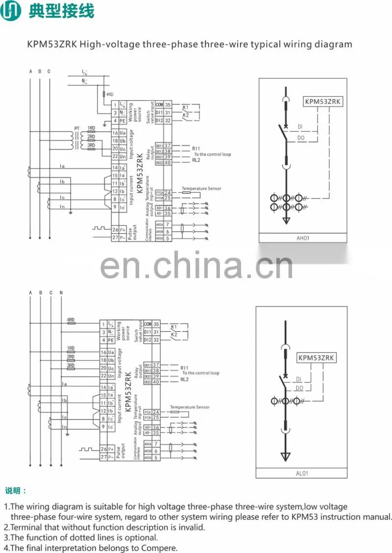 2-31st harmonic analysis power meter three-phase Smart Power Meter measure total Harmonic distortion rate