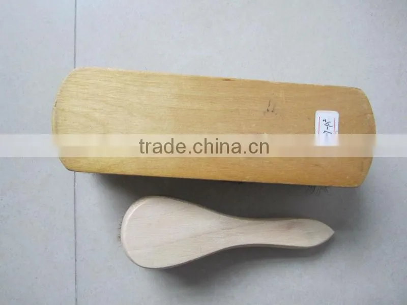 shoe brush 100%horse hair