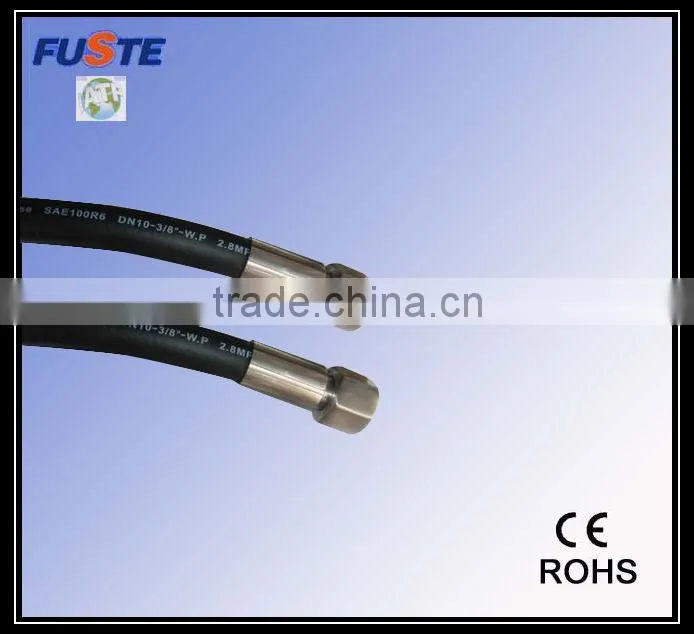 Custom rubber fuel hose and fittings