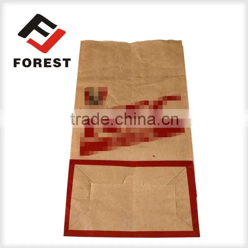 Brown paper food bags, printable paper bags China