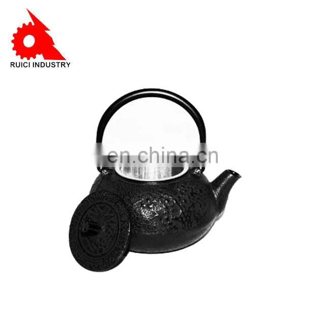 wholesale chinese antique cast iron tea set pot coffee pot enamel