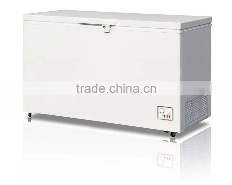 Solid door deep freezer series 100~800L with lock&key
