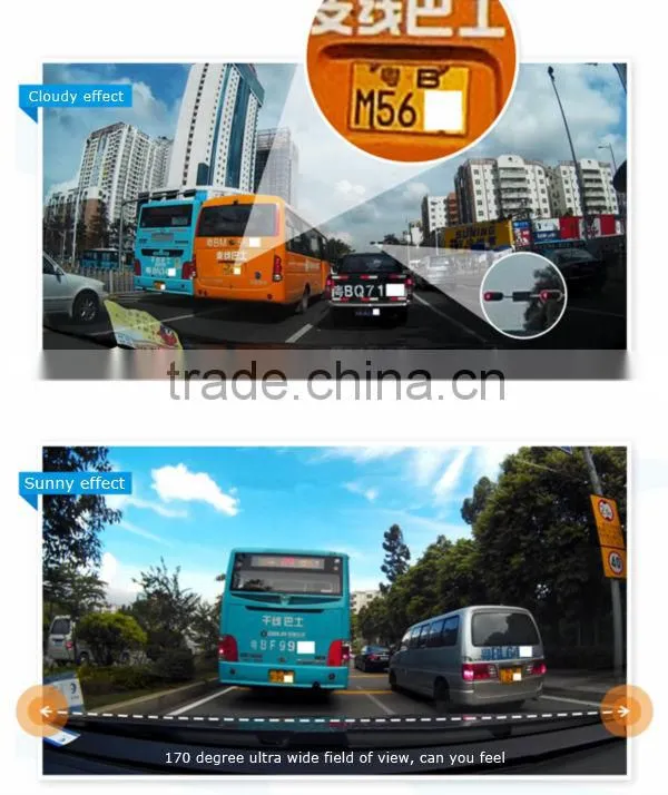 Porcelain Fashion IR FHD Car DVR Recorder