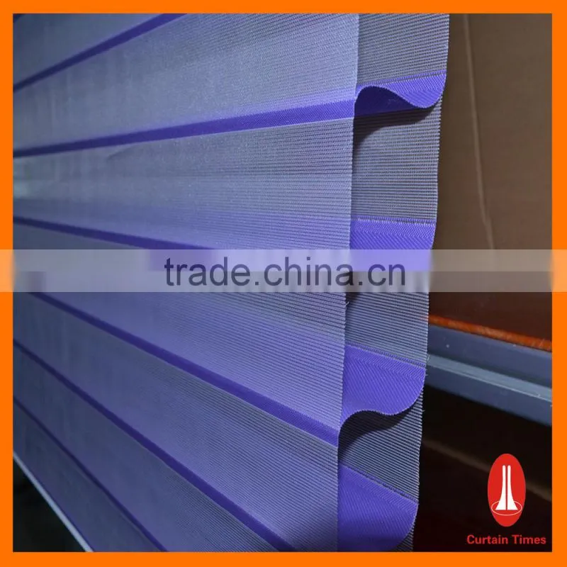 Guanghzou light sofe gauze shangri-la blinds/ light roller fabric