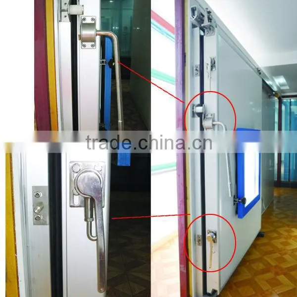 cold room sliding door with hinge, cold storage sliding door