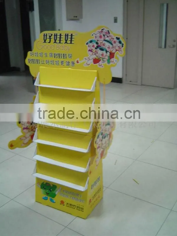 custom folding cardboard display stand