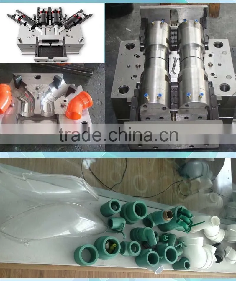 Plastic pipe fitting mould/ push-fit mould
