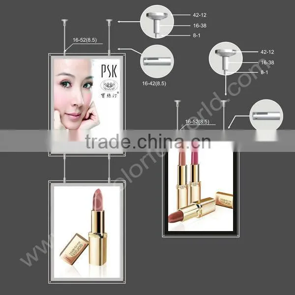 2014 New Advertising Equipment LED Light Shadow Box