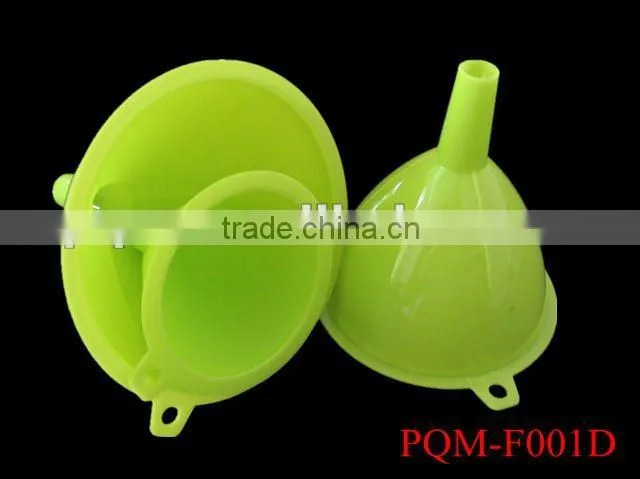 3 pieces plastic powder funnel set 001E