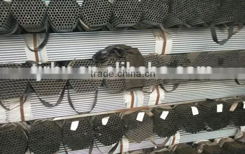 Welded galvanized round steel pipe price