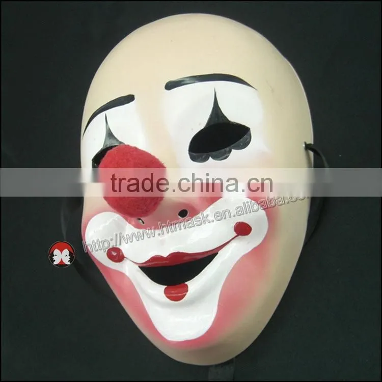 Hot Sales Clown Prince of Crime Rigid Plastic Clown Mask Cartoon Show Mask Will Partyl Mask The Adults And Kids Can Wear