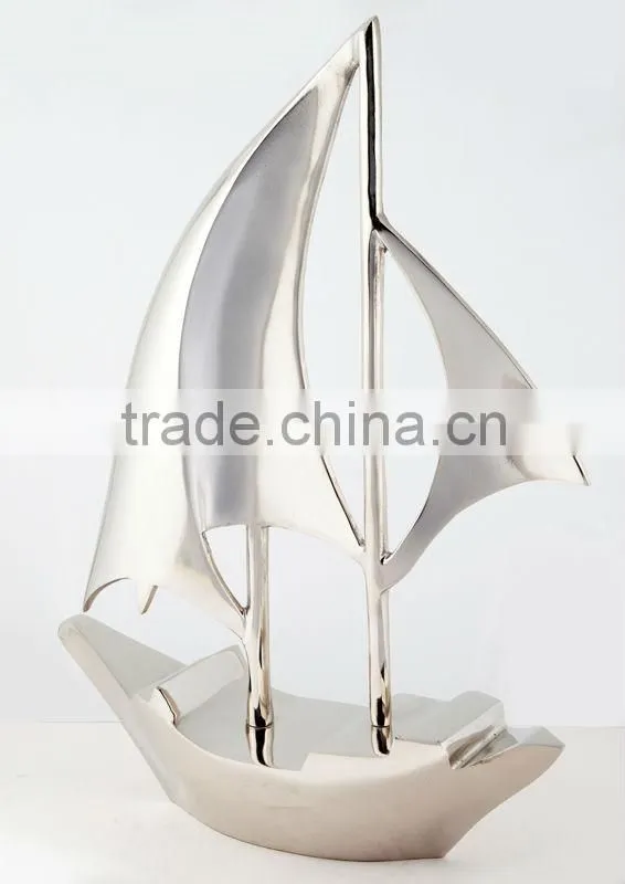Cast Aluminum Decorative Sail Boat