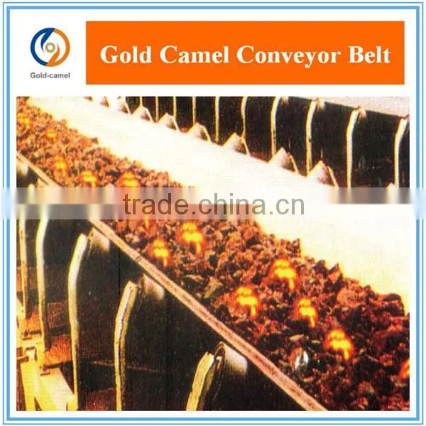 Good quality rubber conveyor belt for building material industry