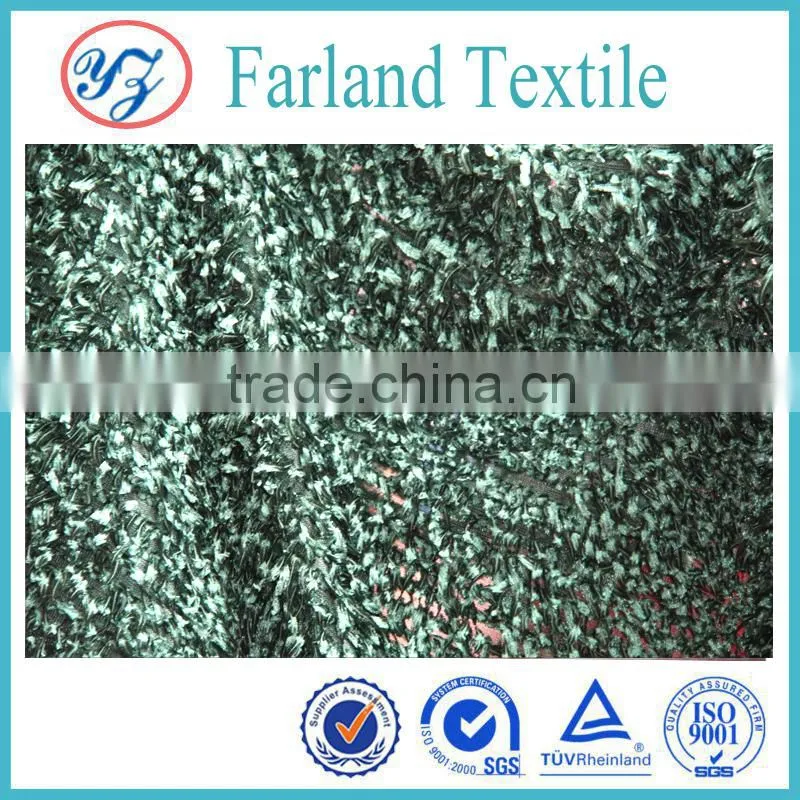 Plush Ostrich wool fashion fabric