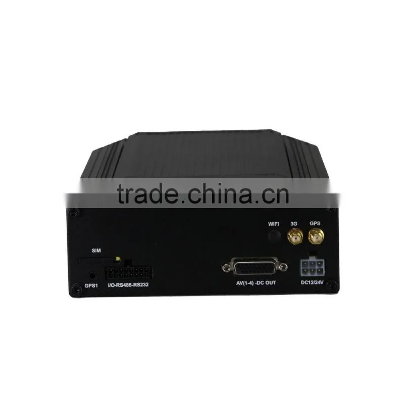 3g wifi gps g-sensor function HDD mobile truck dvr