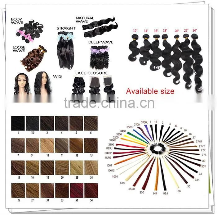 8A Full Top Human Hair Lace Wig