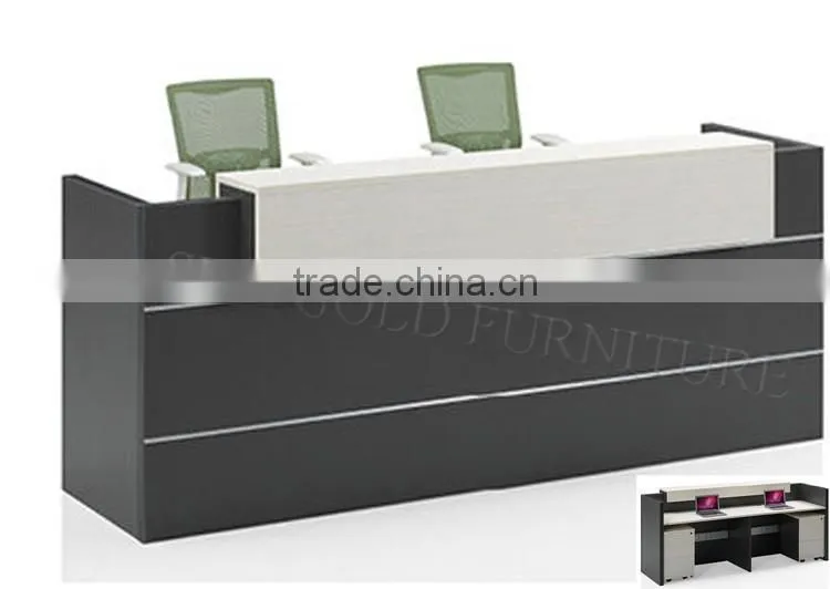Beauty salon furniture modern reception desk design office reception counter table (SZ-RTB008)