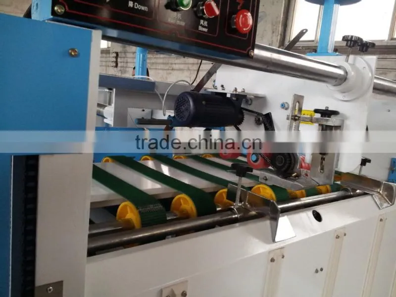 carton box folder gluer machine