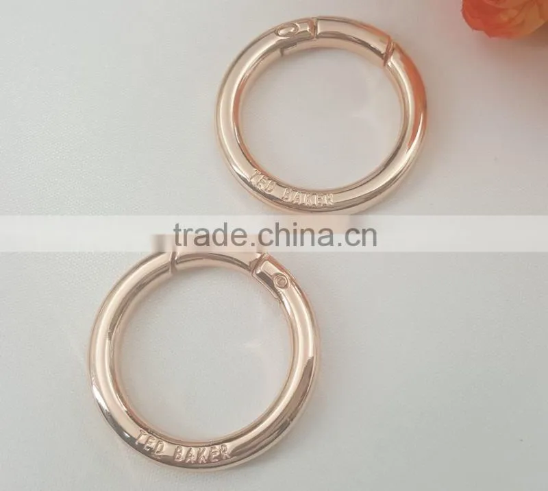 Sedex Audited Factory 2 Pillar Zinc alloy Metal Ring