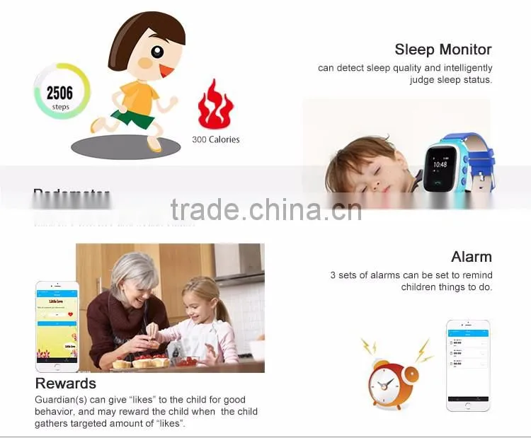 GPS Watch Tracker for Alzheimer Security and Adult Monitoring