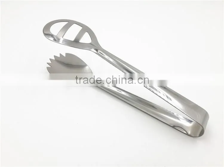 Stainless steel cooking tongs