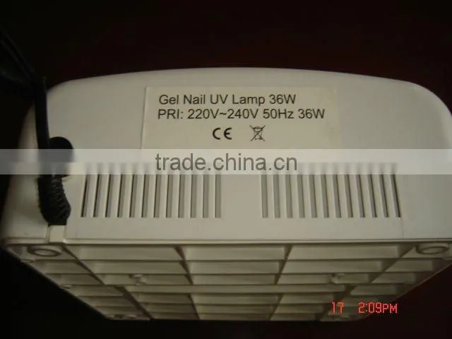 36 watt UV nail lamp