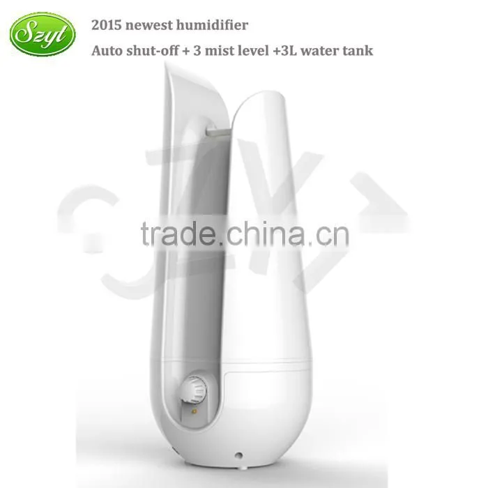3.5L ultrasonic air humidifier purifier aroma diffuser,adjustable air diffuser, aromatic mist diffuser