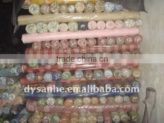 polyester cotton printed stock wholesale poplin fabric