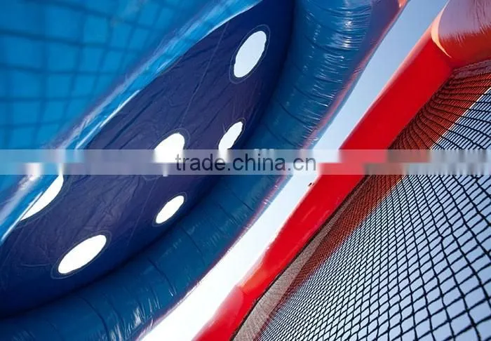 Low price inflatable soccer training dummy football shot the target for sale