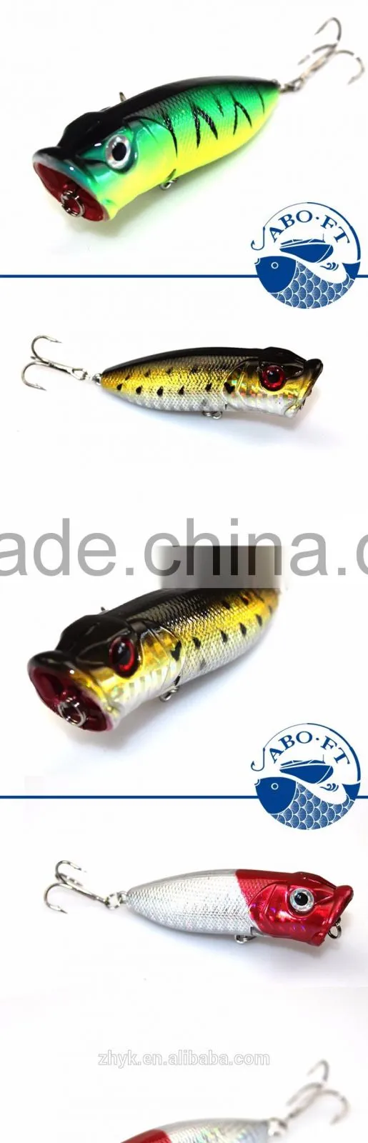 2016 wholesales price best sell popper 6.5cm 13g fishing lure