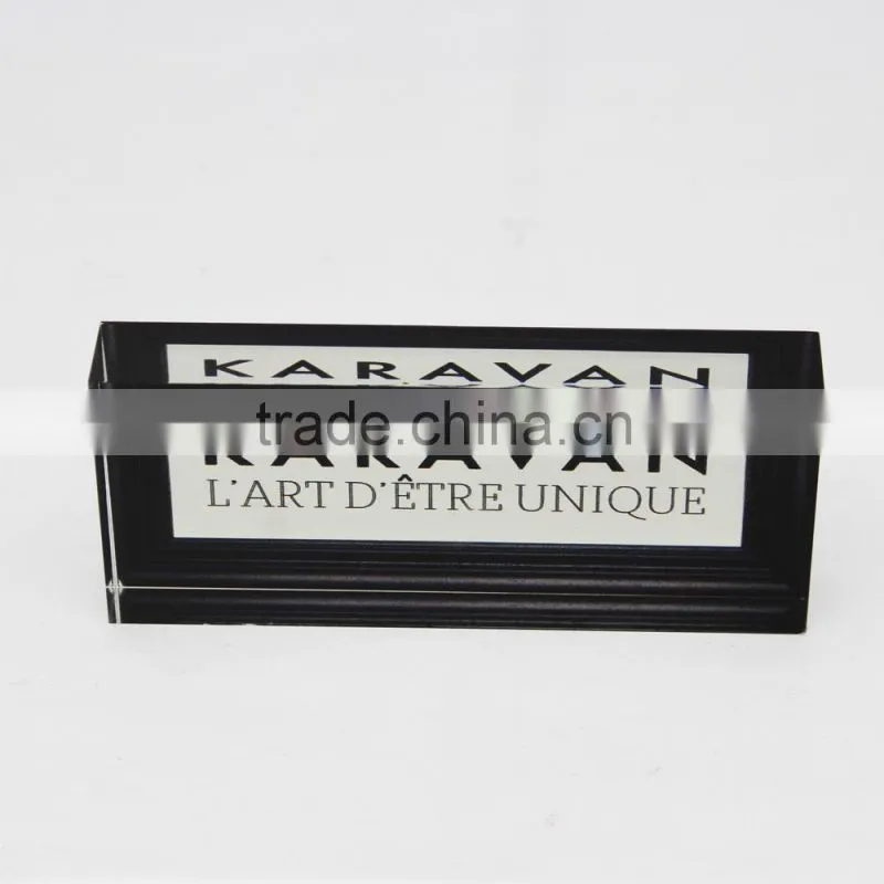 custom display, acrylic logo block
